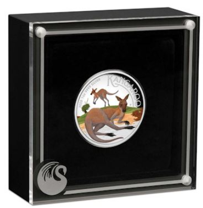 Australien - Känguru 2025 High Relief Color