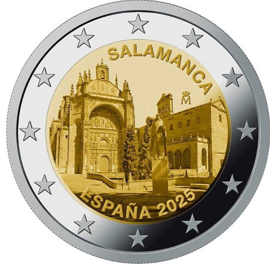 Spanien 2€ 2025 - Altstadt Salamanca