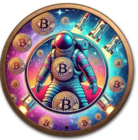 1oz Kupfer Color #C01 USA Bitcoin Voyager