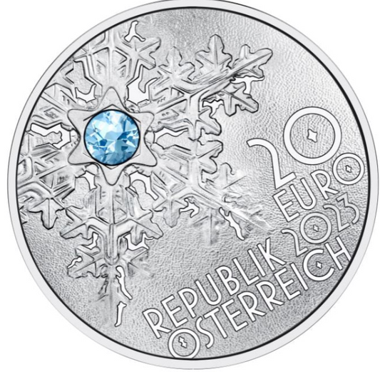 Österreich 20€ PP - Die Schneeflocke 2023 PP