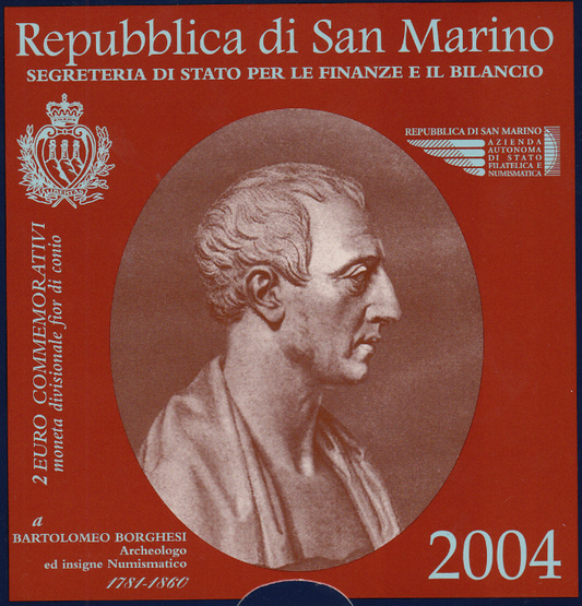San Marino 2€ 2004 - Borghesi