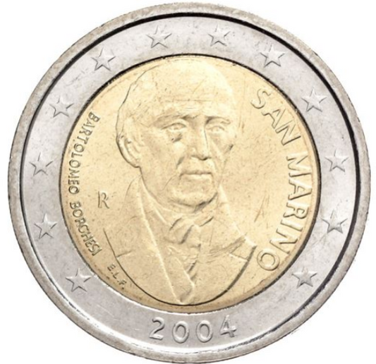 San Marino 2€ 2004 - Borghesi
