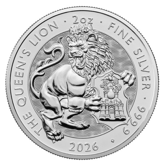 Großbritannien - 2oz Queens Lion 2026