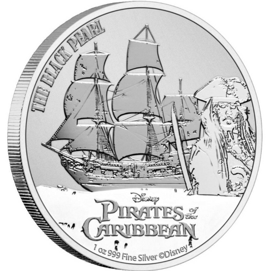 Niue Black Pearl 2021 Silbermünze 1 oz
