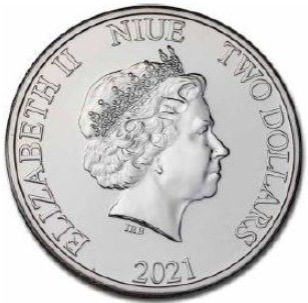 Niue Black Pearl 2021 Silbermünze 1 oz