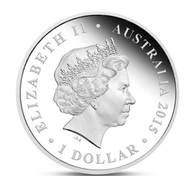 Australien Chinese Lion Dance 2015 Silbermünze 1 oz PP