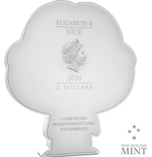 Niue - Chibi Coin Wonder Woman 2020