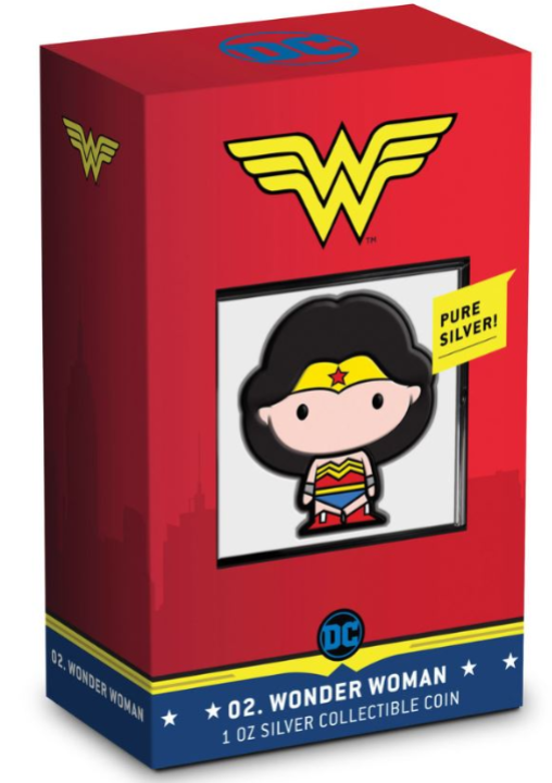 Niue - Chibi Coin Wonder Woman 2020