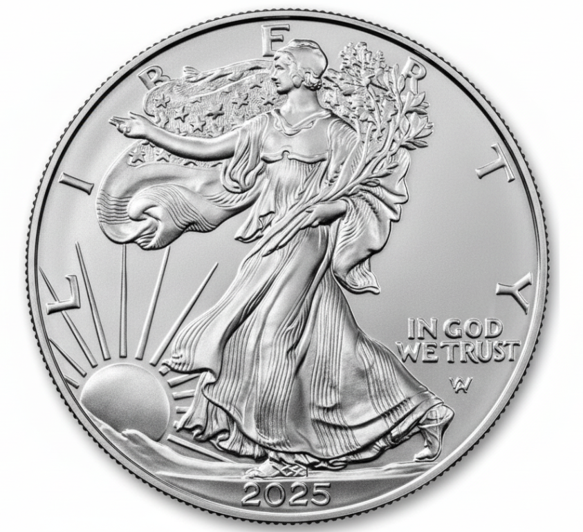 USA - Silver Eagle 2025