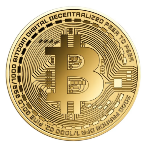 Liberia 12 Dollar Bitcoin Goldmünze 2026 1/1000 oz