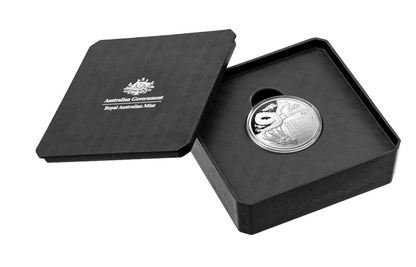 RAM 2024 Lunar Drache 1 oz Silber PP gewölbt