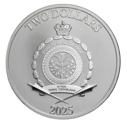 Niue 2025 Marvel Captain America vs Thanos 1 oz Silber Proof