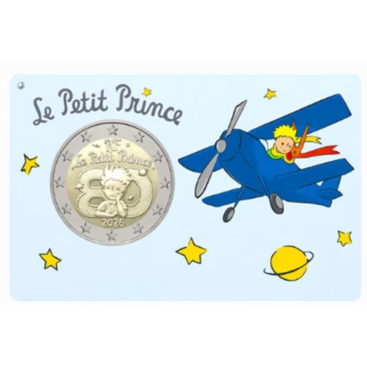 Frankreich 2€ 2026 - Der Kleine Prinz CC Flugzeug