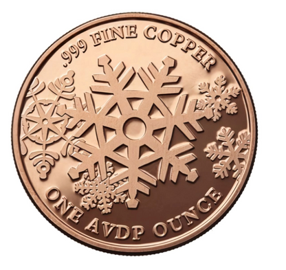 Kwanzaa 1 oz Kupfermedaille mit Kinara