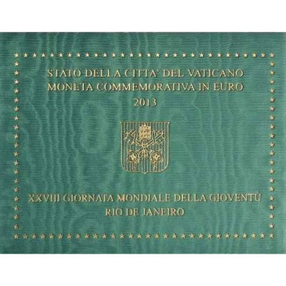 Vatikan 2€ 2013 - Weltjugendtag in Rio