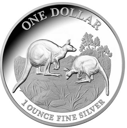 Australien - Känguru Royal Mint 2014