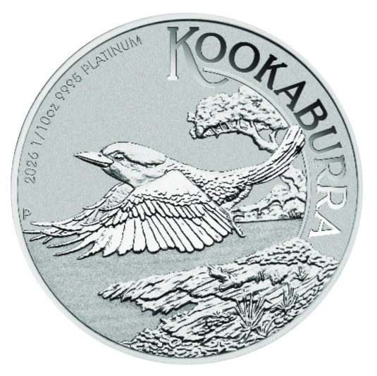 Australien Kookaburra 2026 Platinmünze 1/10 oz