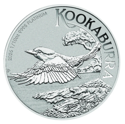 Australien Kookaburra 2026 Platinmünze 1/10 oz