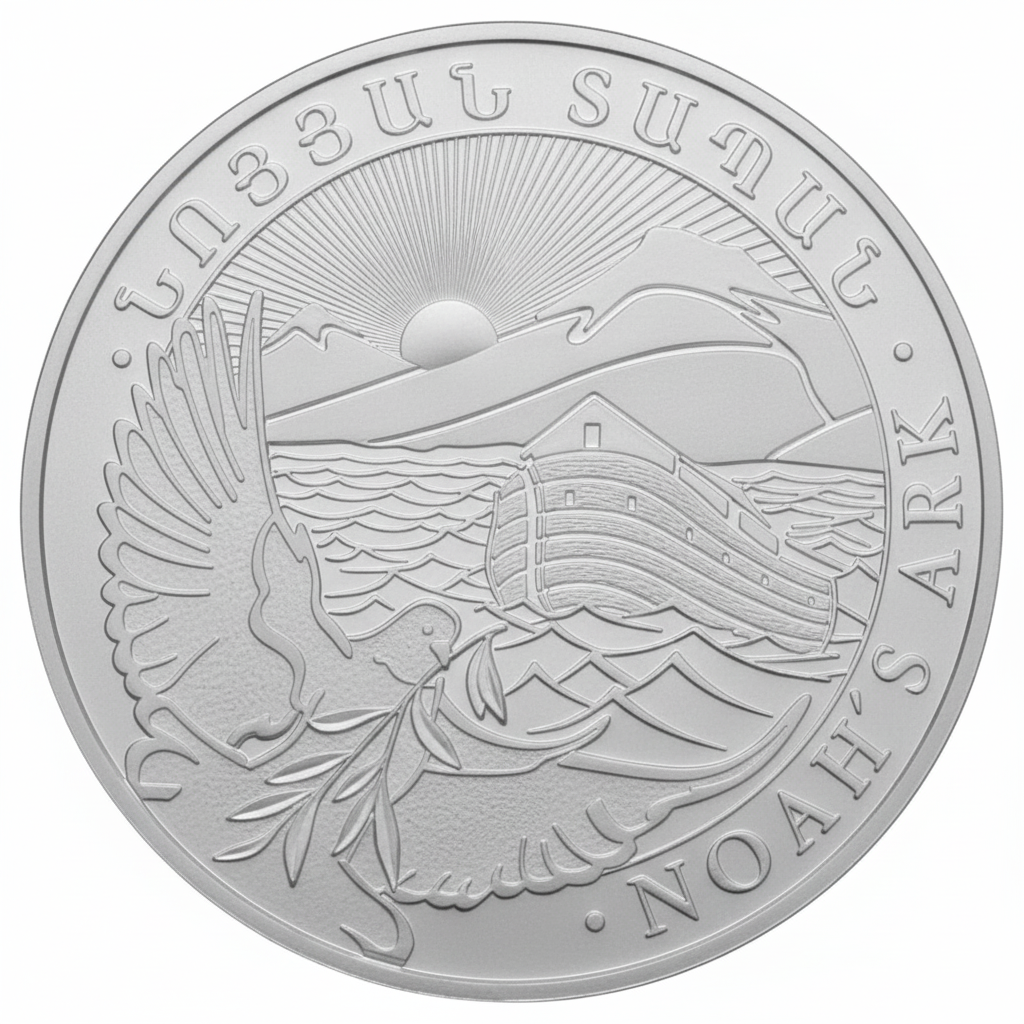 Armenien Arche Noah 2026 Silbermünze 1/2 oz