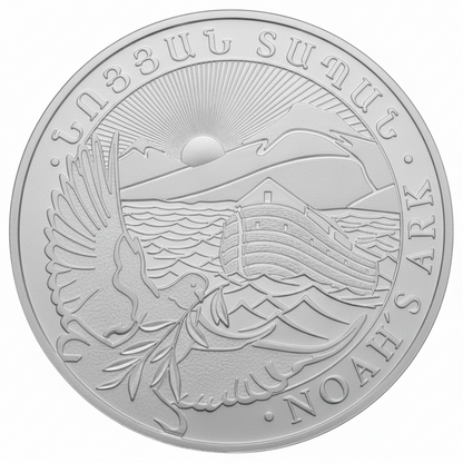 Armenien Arche Noah 2026 Silbermünze 1/2 oz