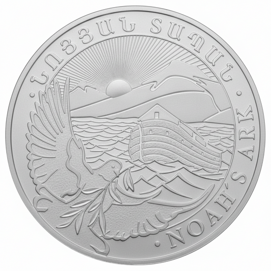 Armenien Arche Noah 2026 Silbermünze 1/2 oz