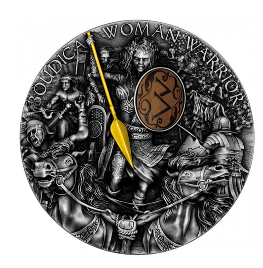 Boudica 2022 2 oz Silbermünze Woman Warrior