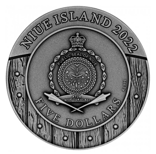 Boudica 2022 2 oz Silbermünze Woman Warrior