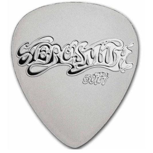 Niue - 50 Jahre Aerosmith Guitar Pick 2023