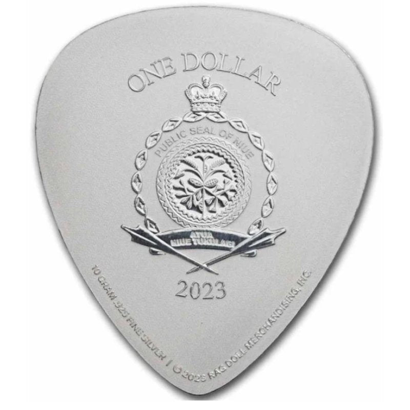 Niue - 50 Jahre Aerosmith Guitar Pick 2023