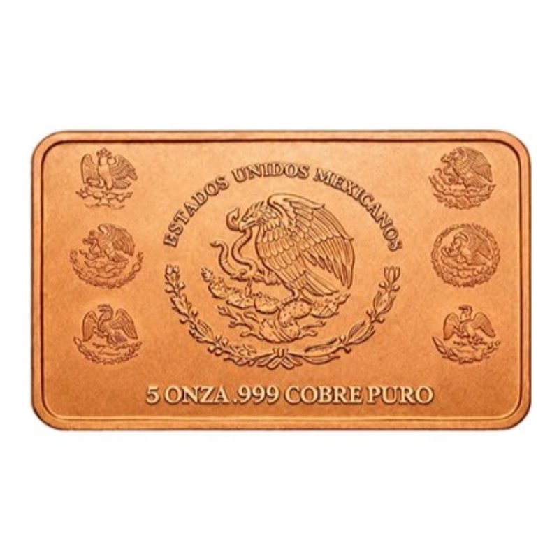 Mexiko – Año del Caballito Jahr des Pferdes 5oz Kupferbarren 2026