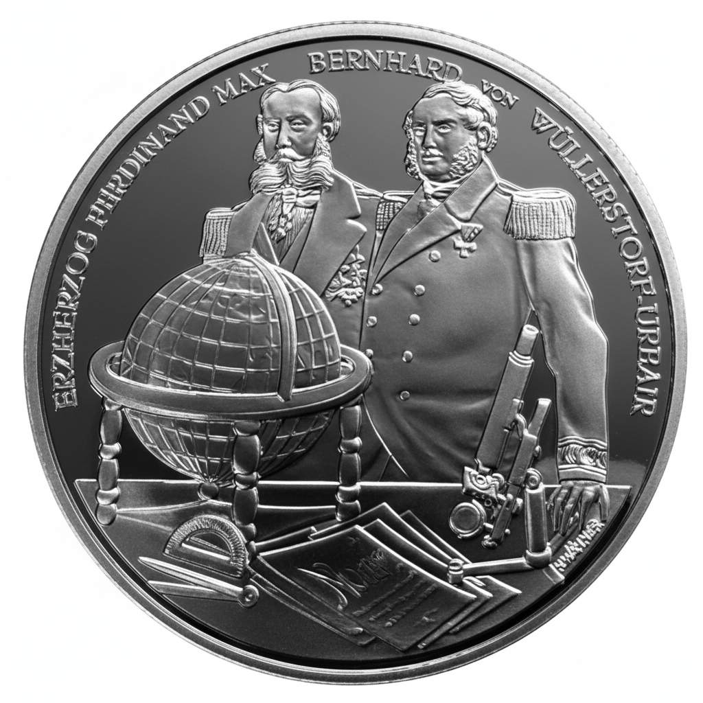 Österreich 20 Euro 2004 SMS Novara Silber PP Münze Österreich