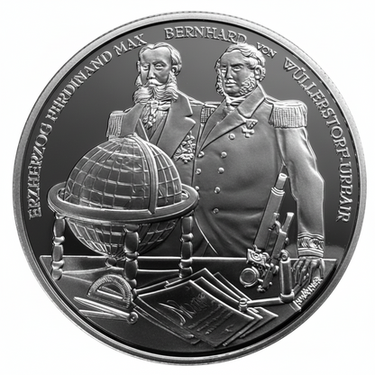 Österreich 20 Euro 2004 SMS Novara Silber PP Münze Österreich