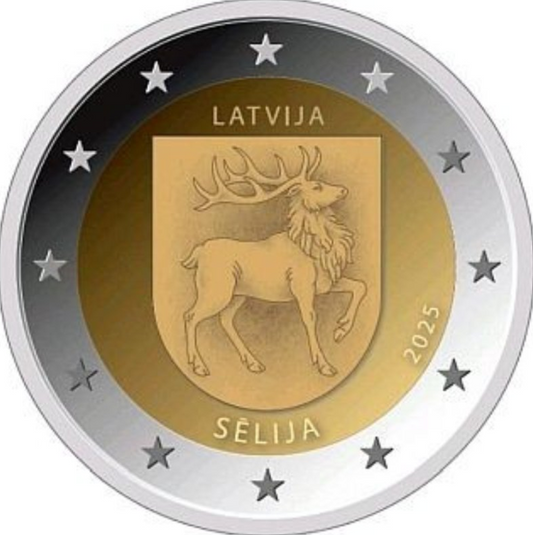 Lettland 2€ 2025 - Selija
