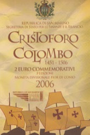 San Marino 2€ 2006 - Christoph Kolumbus