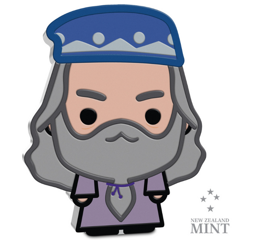 Harry Potter Chibi Coin Dumbledore 1 oz Silber 2020 Niue