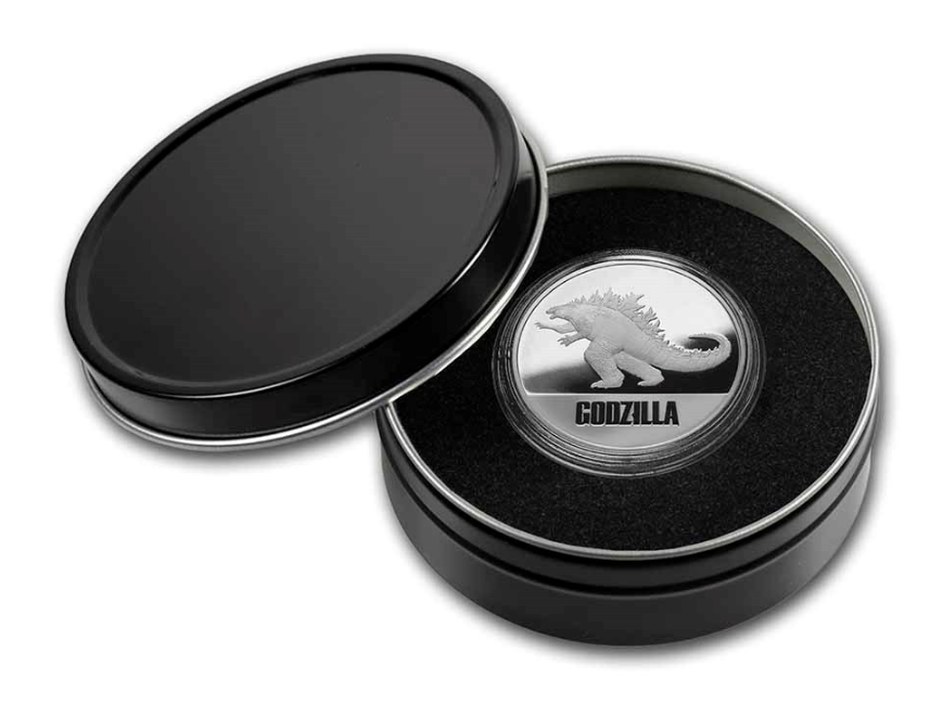 Godzilla vs. Kong Godzilla 1 oz Silber PP 2021 Niue Auflage 500
