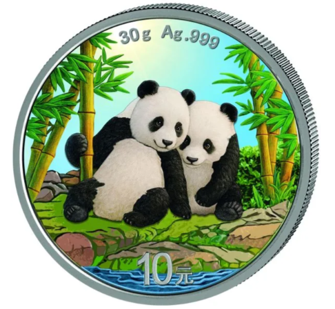 China - Panda 2026 coloriert