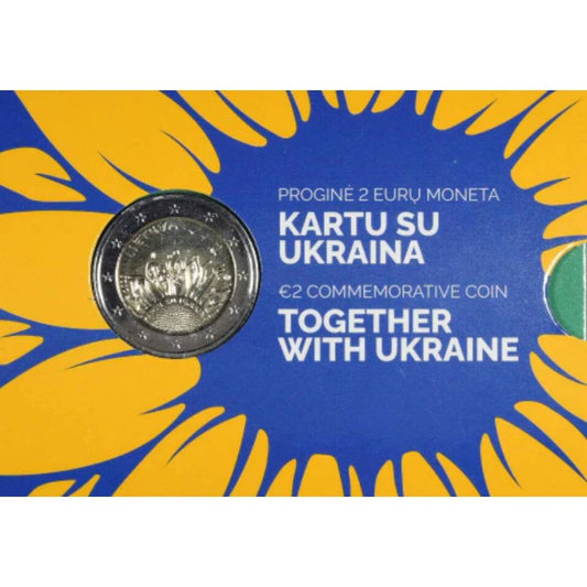 Litauen 2€ 2023 - Gemeinsam mit der Ukraine CC