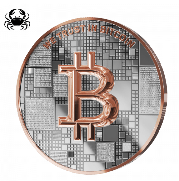 Satoshi Silver 2026 - #2 Crab Bitcoin in ApoPAXX