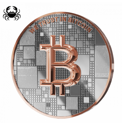 Satoshi Silver 2026 - #2 Crab Bitcoin in ApoPAXX