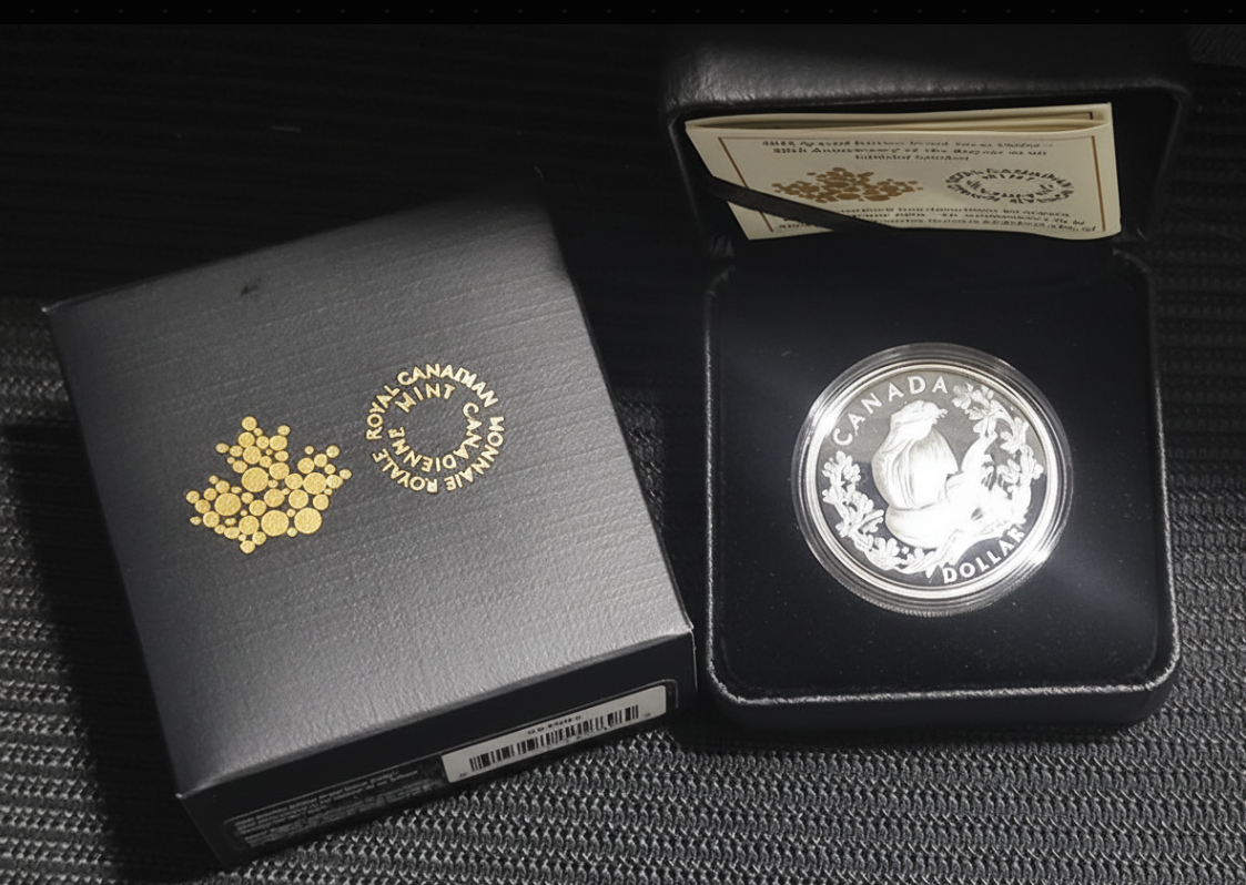 Kanada Biber 2025 Silbermünze 1 Dollar Proof