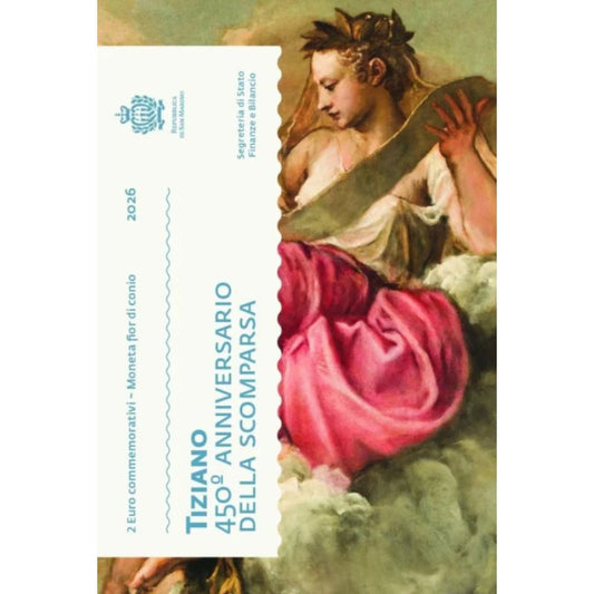 San Marino 2€ 2026 - Tizian