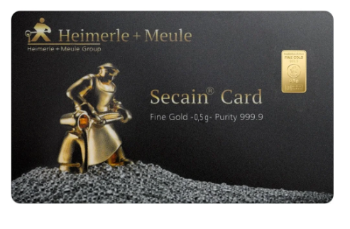 Goldbarren 0,5 Gramm LBMA-zertifiziert