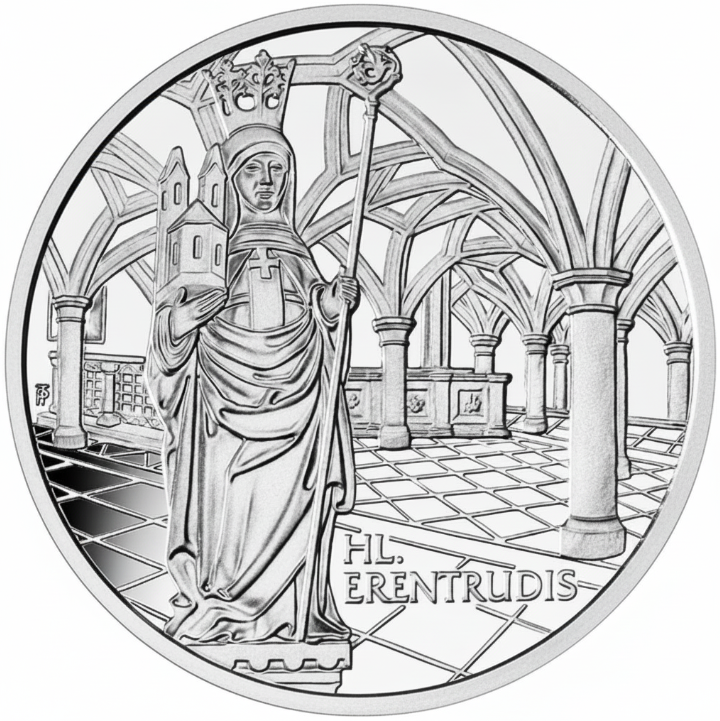 10 Euro Silber 2006 Stift Nonnberg PP