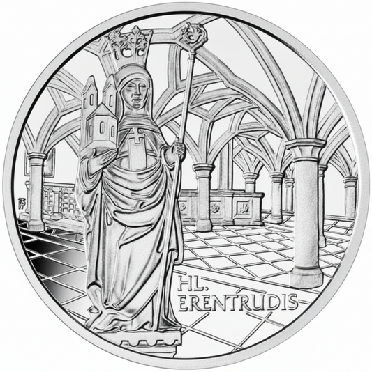 10 Euro Silber 2006 Stift Nonnberg PP