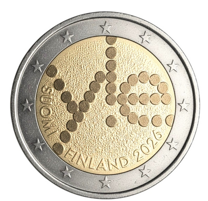 Finnland 2 Euro Yleisradio 2026 Gedenkmünze