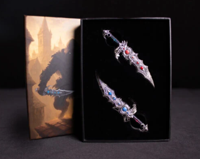 Südkorea - Twinfang Blades 2 x 1 oz Silber 2025