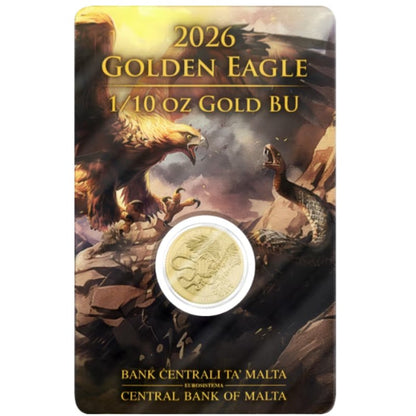 Malta Golden Eagle 2026 1/10 oz Goldmünze Germania Mint