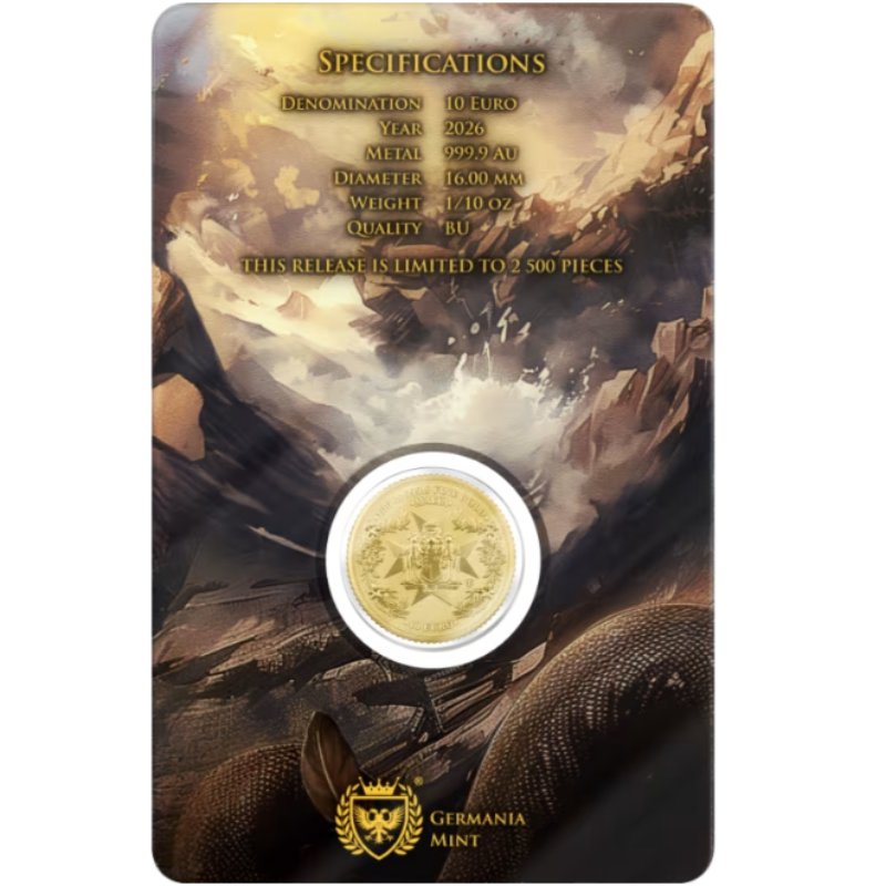 Malta Golden Eagle 2026 1/10 oz Goldmünze Germania Mint