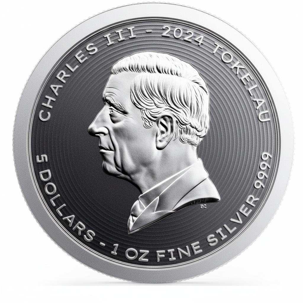Tokelau Vivat Humanitas 2024 1 oz Silber 5 NZD Stempelglanz